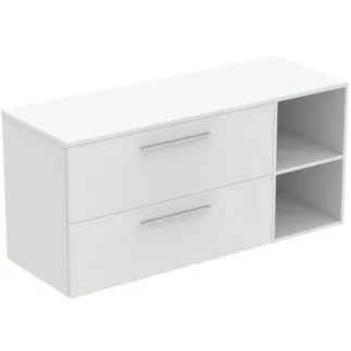 Bild von IDEAL STANDARD I.LIFE B - Möbelpaket 1403x507x646 mm in weiß matt lackiert - SoftClosing, Nachhaltig gewonnenes Holz #T5761DU - Weiß