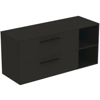 Picture of IDEAL STANDARD I.LIFE B - Furniture package 1403x507x646 mm in carbon grey matt - SoftClosing, sustainably sourced wood #T5760NV - Carbon grey