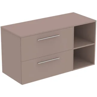 Picture of IDEAL STANDARD I.LIFE B - Furniture package 1202x507x646 mm in greige matt - SoftClosing, sustainably sourced wood #T5757NH - Greige
