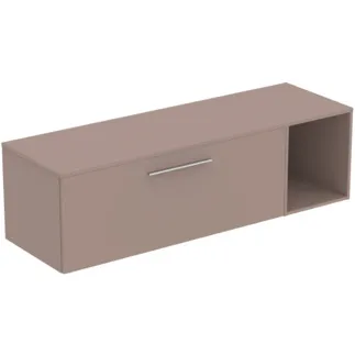 Picture of IDEAL STANDARD I.LIFE B - Furniture package 1603x507x456 mm in greige matt - SoftClosing, sustainably sourced wood #T5838NH - Greige
