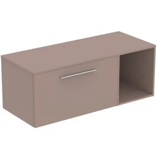 Picture of IDEAL STANDARD I.LIFE B - Furniture package 1202x507x456 mm in greige matt - SoftClosing, sustainably sourced wood #T5759NH - Greige