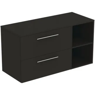 Bild von IDEAL STANDARD I.LIFE B - Möbelpaket 1202x507x646 mm in carbongrau matt - SoftClosing, Nachhaltig gewonnenes Holz #T5757NV - Carbongrau