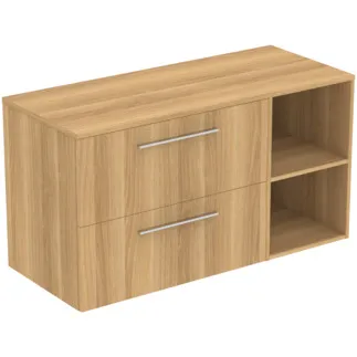 Bild von IDEAL STANDARD I.LIFE B - Möbelpaket 1202x507x646 mm in Hamilton eiche - SoftClosing, Nachhaltig gewonnenes Holz #T5757NX - Eiche Natur