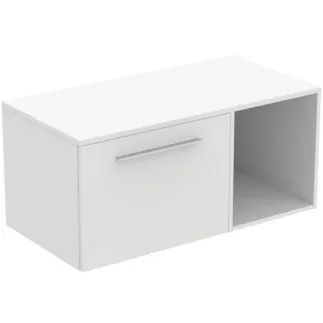 Obrázek IDEAL STANDARD I.LIFE B - Nábytkový balíček 1002x507x456 mm v bílém matném laku - SoftClosing, dřevo z trvale udržitelných zdrojů #T5755DU - Bílý