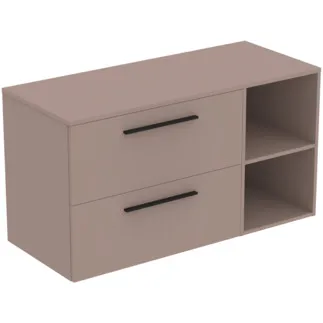 Picture of IDEAL STANDARD I.LIFE B - Furniture package 1202x507x646 mm in greige matt - SoftClosing, sustainably sourced wood #T5756NH - Greige