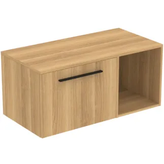 Picture of IDEAL STANDARD I.LIFE B - Furniture package 1002x507x456 mm in Hamilton oak - SoftClosing, sustainably sourced wood #T5754NX - Natural oak