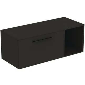Bild von IDEAL STANDARD I.LIFE B - Möbelpaket 1202x507x456 mm in carbongrau matt - SoftClosing, Nachhaltig gewonnenes Holz #T5758NV - Carbongrau