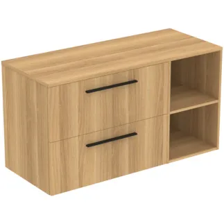 Bild von IDEAL STANDARD I.LIFE B - Möbelpaket 1202x507x646 mm in Hamilton eiche - SoftClosing, Nachhaltig gewonnenes Holz #T5756NX - Eiche Natur