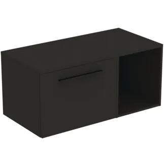 Bild von IDEAL STANDARD I.LIFE B - Möbelpaket 1002x507x456 mm in carbongrau matt - SoftClosing, Nachhaltig gewonnenes Holz #T5754NV - Carbongrau