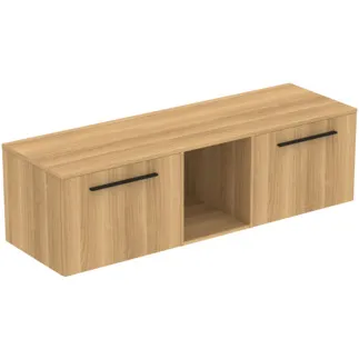 Bild von IDEAL STANDARD I.LIFE B - Möbelpaket 1603x507x456 mm in Hamilton eiche - SoftClosing, Nachhaltig gewonnenes Holz #T5845NX - Eiche Natur