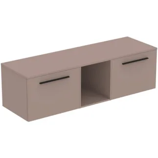 Bild von IDEAL STANDARD I.LIFE B - Möbelpaket 1603x507x456 mm in greige matt - SoftClosing, Nachhaltig gewonnenes Holz #T5845NH - Greige