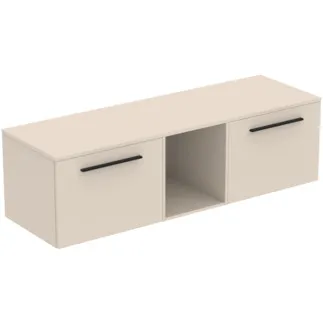 Bild von IDEAL STANDARD I.LIFE B - Möbelpaket 1603x507x456 mm in sandbeige matt - SoftClosing, Nachhaltig gewonnenes Holz #T5845NF - Sandbeige