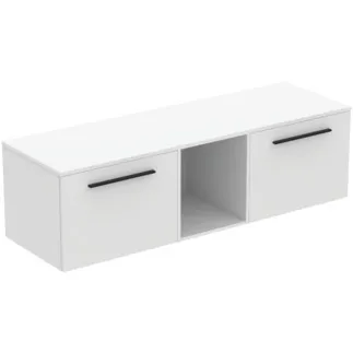 Obrázek IDEAL STANDARD I.LIFE B - Nábytkový balíček 1603x507x456 mm v bílém matném laku - SoftClosing, dřevo z trvale udržitelných zdrojů #T5845DU - Bílý