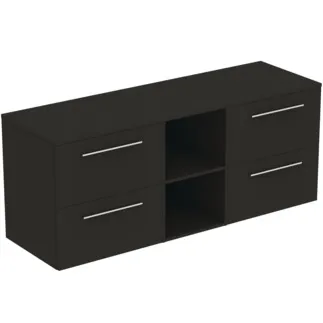 Bild von IDEAL STANDARD I.LIFE B - Möbelpaket 1603x507x646 mm in carbongrau matt - SoftClosing, Nachhaltig gewonnenes Holz #T5844NV - Carbongrau