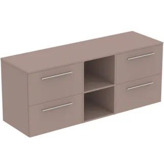 Bild von IDEAL STANDARD I.LIFE B - Möbelpaket 1603x507x646 mm in greige matt - SoftClosing, Nachhaltig gewonnenes Holz #T5844NH - Greige