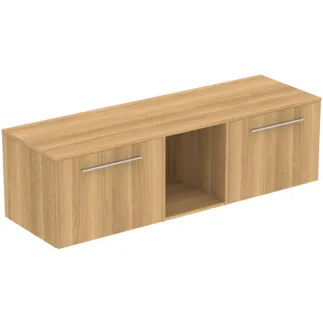Bild von IDEAL STANDARD I.LIFE B - Möbelpaket 1603x507x456 mm in Hamilton eiche - SoftClosing, Nachhaltig gewonnenes Holz #T5846NX - Eiche Natur