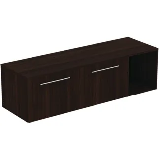 Bild von IDEAL STANDARD I.LIFE B - Möbelpaket 1603x507x456 mm in coffee oak, 2 Schubladen - SoftClosing, Nachhaltig gewonnenes Holz #T5842NW - Coffee Oak