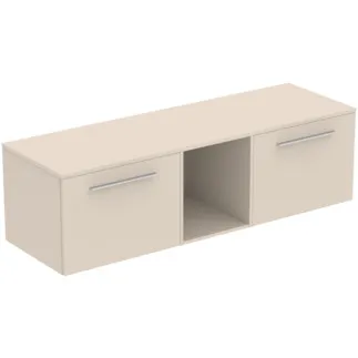 Bild von IDEAL STANDARD I.LIFE B - Möbelpaket 1603x507x456 mm in sandbeige matt - SoftClosing, Nachhaltig gewonnenes Holz #T5846NF - Sandbeige