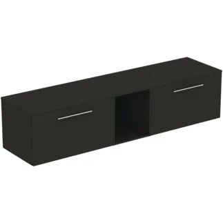 Picture of IDEAL STANDARD I.LIFE B - Furniture package 2003x507x456 mm in carbon grey matt - SoftClosing, sustainably sourced wood #T5850NV - Carbon grey