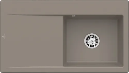 Obrázek VILLEROY BOCH Subway Style 50 Built-in sink, included Waste system hand-operated, of Ceramic, 900 x 510 mm, Timber CeramicPlus #335101TR