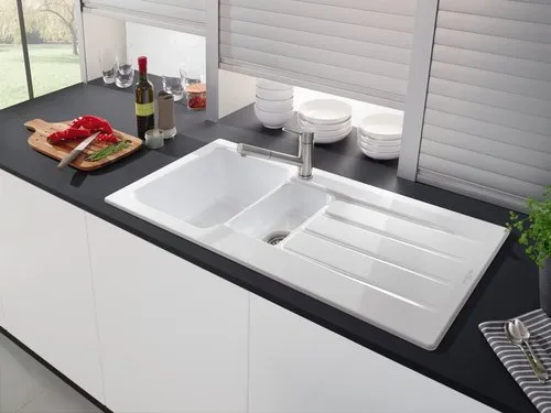 Obrázek VILLEROY BOCH Architectura 60 XR Built-in sink, included Waste system hand-operated, of Ceramic, 1000 x 510 mm, Almond CeramicPlus #336501AM