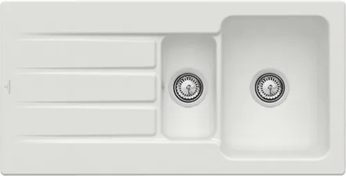 Obrázek VILLEROY BOCH Architectura 60 XR Built-in sink, included Waste system hand-operated, of Ceramic, 1000 x 510 mm, Steam CeramicPlus #336501SM