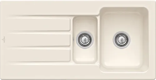 Obrázek VILLEROY BOCH Architectura 60 XR Built-in sink, included Waste system hand-operated, of Ceramic, 1000 x 510 mm, Crema CeramicPlus #336501KR
