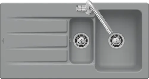 Obrázek VILLEROY BOCH Architectura 60 XR Built-in sink, included Waste system hand-operated, of Ceramic, 1000 x 510 mm, Stone CeramicPlus #336501SL