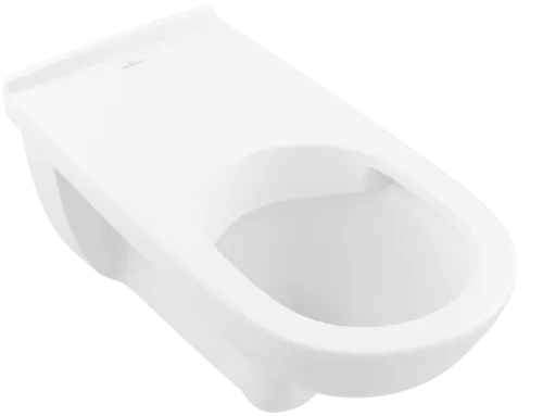Bild von VILLEROY BOCH ViCare Tiefspül-WC ViCare spülrandlos, wandhängend, mit DirectFlush, Weiß Alpin #4601R201