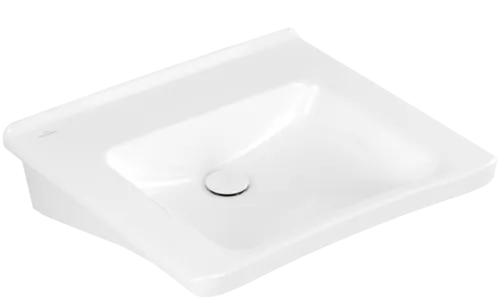 Obrázek VILLEROY BOCH ViCare washbasin ViCare, 600 x 550 x 180 mm, white Alpine CeramicPlus, without overflow #4A8063R1