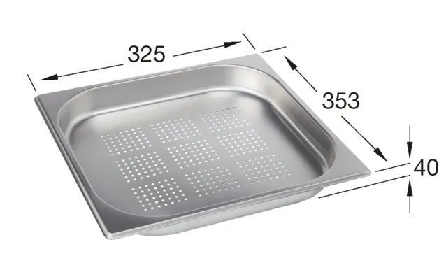 Picture of VILLEROY BOCH Accessories Steamer tray 2/3, of Stainless steel #829905K1