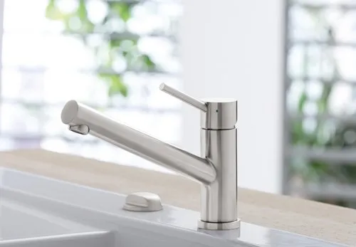 Bild von VILLEROY BOCH Como Küchenarmatur, aus Edelstahl, Edelstahl massiv #925100LC