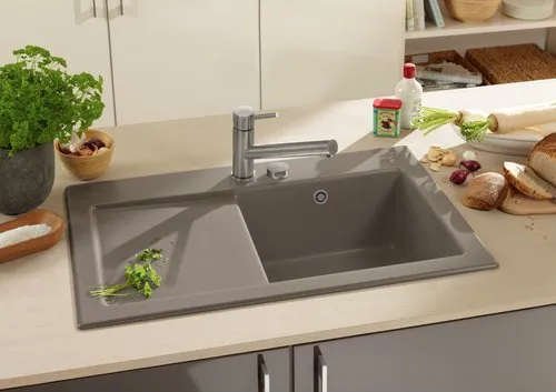 Bild von VILLEROY BOCH Como Küchenarmatur, aus Edelstahl, Edelstahl massiv #925100LC