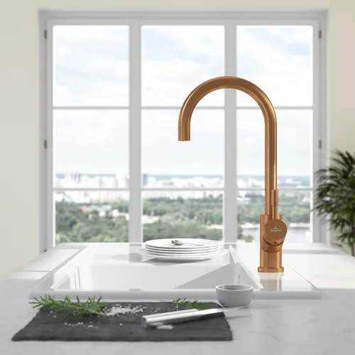 Bild von VILLEROY BOCH Umbrella Küchenarmatur, aus Edelstahl, Bronze #92530004
