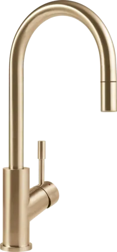 Obrázek VILLEROY BOCH Umbrella Flex Kitchen tap, of Stainless steel, Gold Matt #92540003