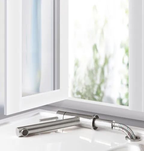 Bild von VILLEROY BOCH Como Window Küchenarmatur, aus Edelstahl, Anthracite #92570005
