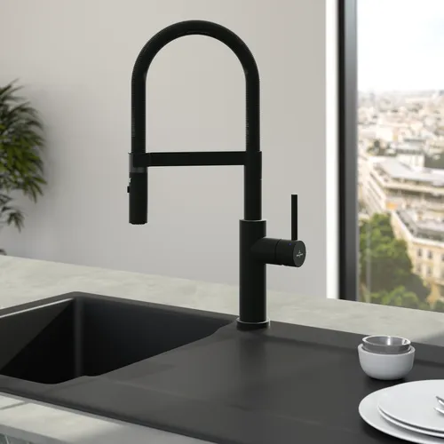 Bild von VILLEROY BOCH Steel Expert 2.0 Küchenarmatur, aus Edelstahl, Matt Black #92800006