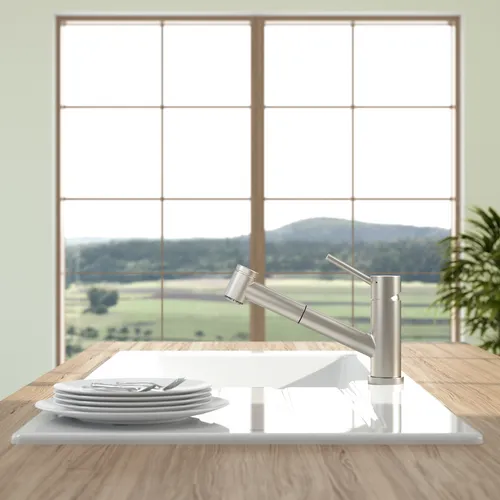 Bild von VILLEROY BOCH Como Switch Küchenarmatur, aus Edelstahl, Edelstahl massiv #927200LC