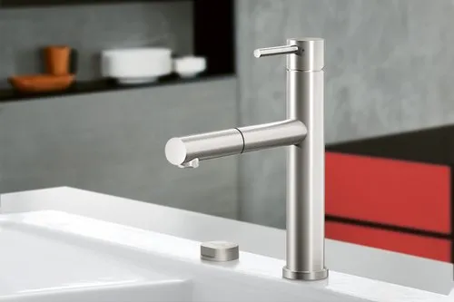 Bild von VILLEROY BOCH Como Sky Shower Küchenarmatur, aus Edelstahl, Edelstahl massiv #927900LC