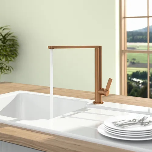 Bild von VILLEROY BOCH Finera Küchenarmatur, aus Edelstahl, Bronze #92700004