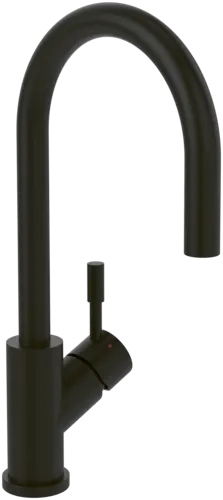 Bild von VILLEROY BOCH Umbrella Flex Küchenarmatur, aus Edelstahl, Matt Black #92540006