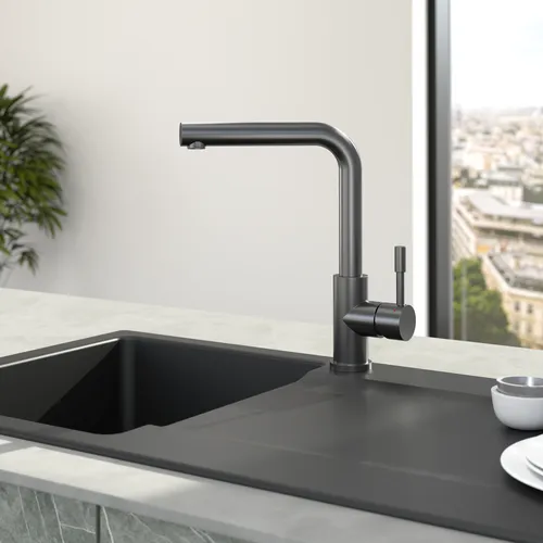 Bild von VILLEROY BOCH Modern Steel Küchenarmatur, aus Edelstahl, Anthracite #96680105