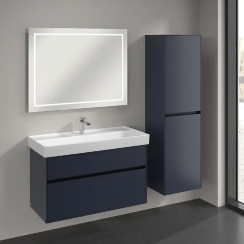 Bild von VILLEROY BOCH Collaro Hochschrank, 2 Türen, 454 x 1538 x 347 mm, Marine Blue / Marine Blue #C03401VQ