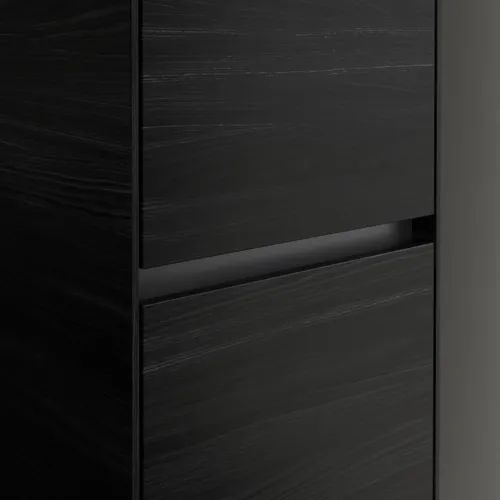 Bild von VILLEROY BOCH Collaro Hochschrank, 2 Türen, 404 x 1538 x 349 mm, Black Oak / Black Oak #C03301AB