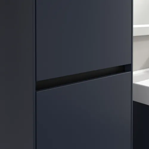 Bild von VILLEROY BOCH Collaro Hochschrank, 2 Türen, 454 x 1538 x 347 mm, Marine Blue / Marine Blue #C03400VQ