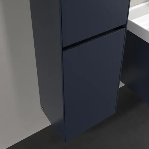 Bild von VILLEROY BOCH Collaro Hochschrank, 2 Türen, 454 x 1538 x 347 mm, Marine Blue / Marine Blue #C03400VQ