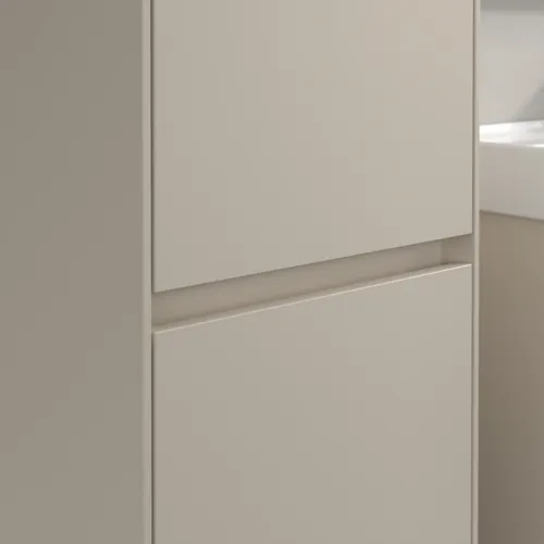 Bild von VILLEROY BOCH Collaro Hochschrank, 2 Türen, 404 x 1538 x 349 mm, Cashmere Grey / Cashmere Grey #C03300VN