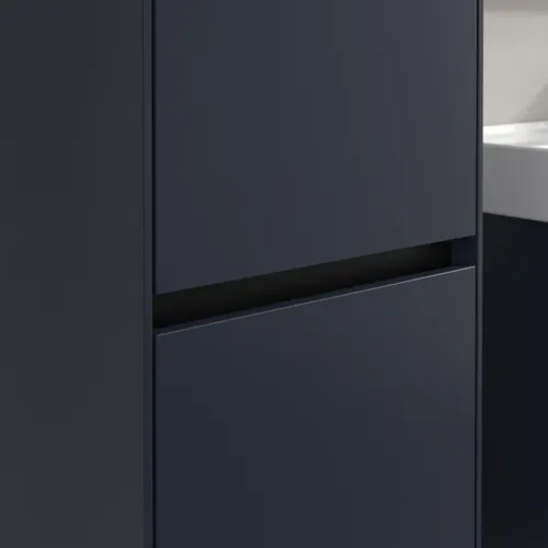 Bild von VILLEROY BOCH Collaro Hochschrank, 2 Türen, 404 x 1538 x 349 mm, Marine Blue / Marine Blue #C03300VQ