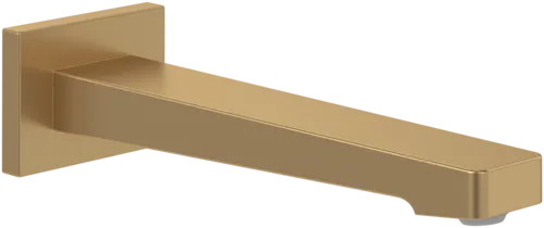 Bild von VILLEROY BOCH Architectura Square Badewannenauslauf für Wandmontage, Brushed Gold #TVT12500200076