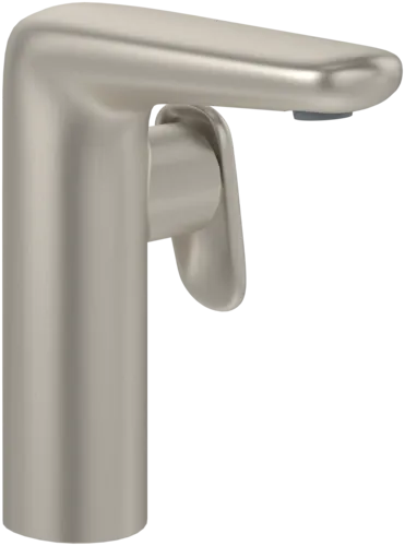 Bild von VILLEROY BOCH Antao Einhebel-Waschtischarmatur mit Push-Open-Ablaufgarnitur, Brushed Nickel Matt #TVW11100400064